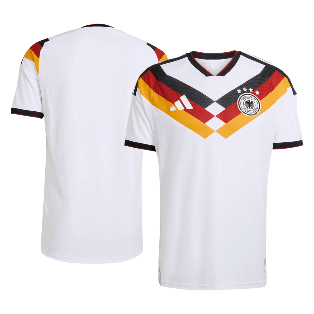 Duitsland Thuisshirt Wereldkampioenschap 2026 Wit Speler