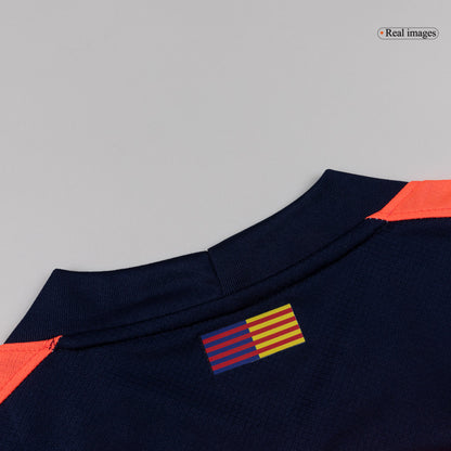Barcelona Derde Thuisshirt Kit 2025/26 Kinderen Oranje