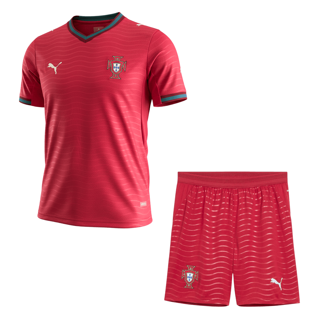 Portugal Thuisshirt Kit - WK 2026 Rood