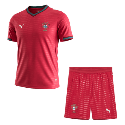 Portugal Thuisshirt Kit - WK 2026 Rood