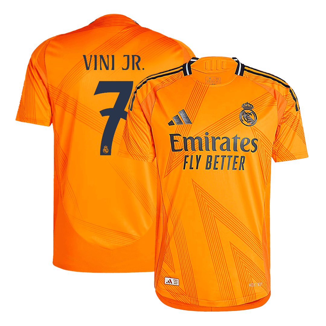VINI JR. #7 Real Madrid Extérieur Maillot 2024/25 Authentique - Mon Maillot Foot Store