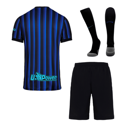 Inter Milaan Thuisshirt Kit 2025/26 Blauw&Zwart