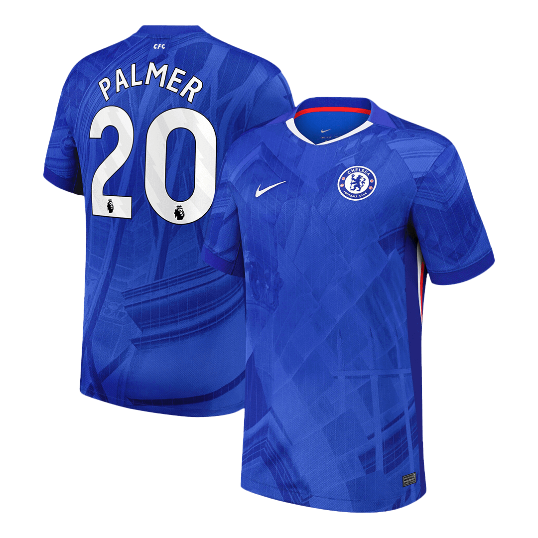 PALMER #20 Chelsea Thuis Shirt 2025/26 Grote Maat