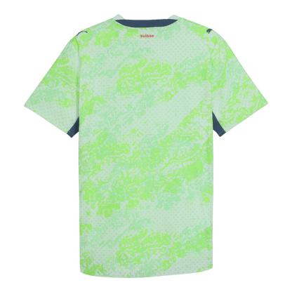 Suisse Extérieur Maillot - Coupe du Monde 2026 Vert Grande Taille