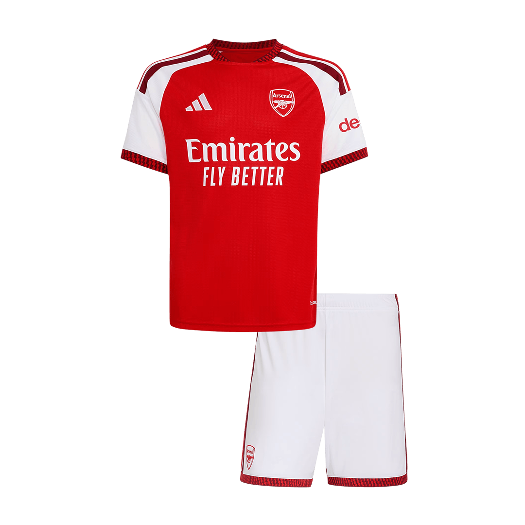 Arsenal Domicile Maillot Kit 2026/27 Enfant Rouge