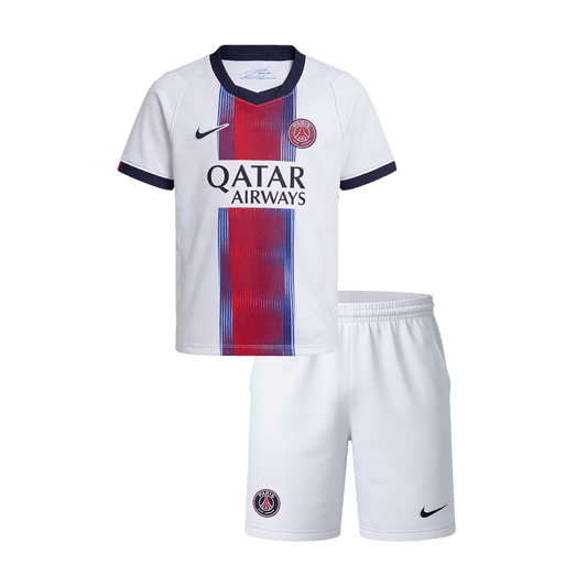 Les Paris Extérieur Maillot Kit 2026/27 Enfant Blanc