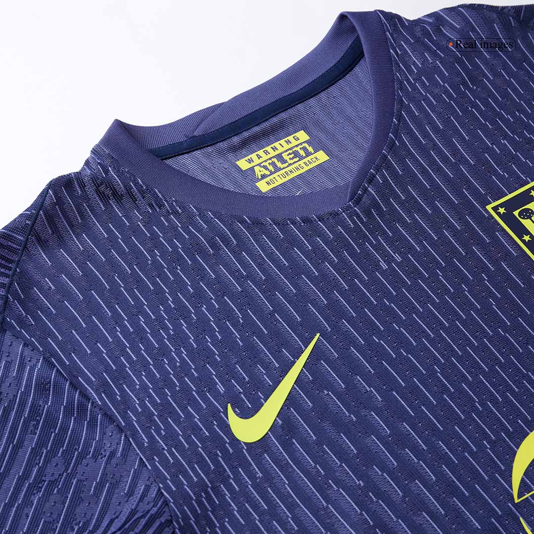 SØRLOTH #9 Atlético Uit tenue Shirt 2025/26 Marineblauw Speler