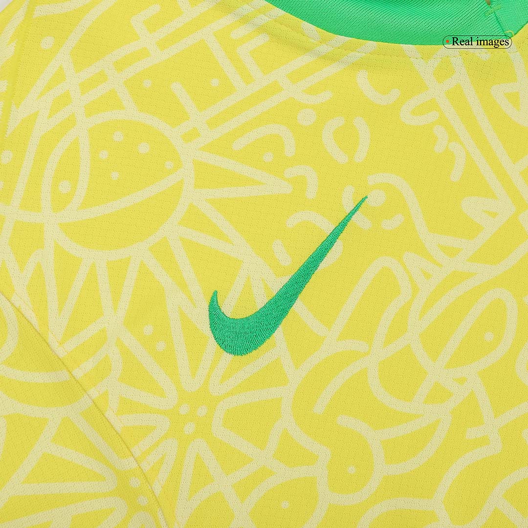 Brazilië Thuisshirt 2024 - Extra Grote Maat