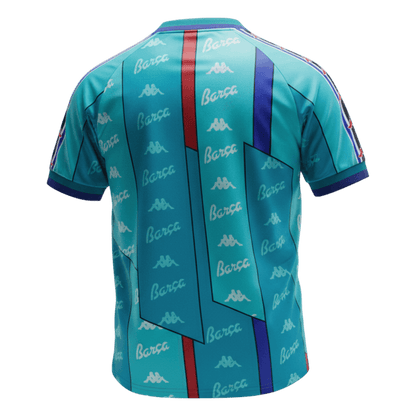 Retro Barcelona Uitshirt 1996/97 Blauw