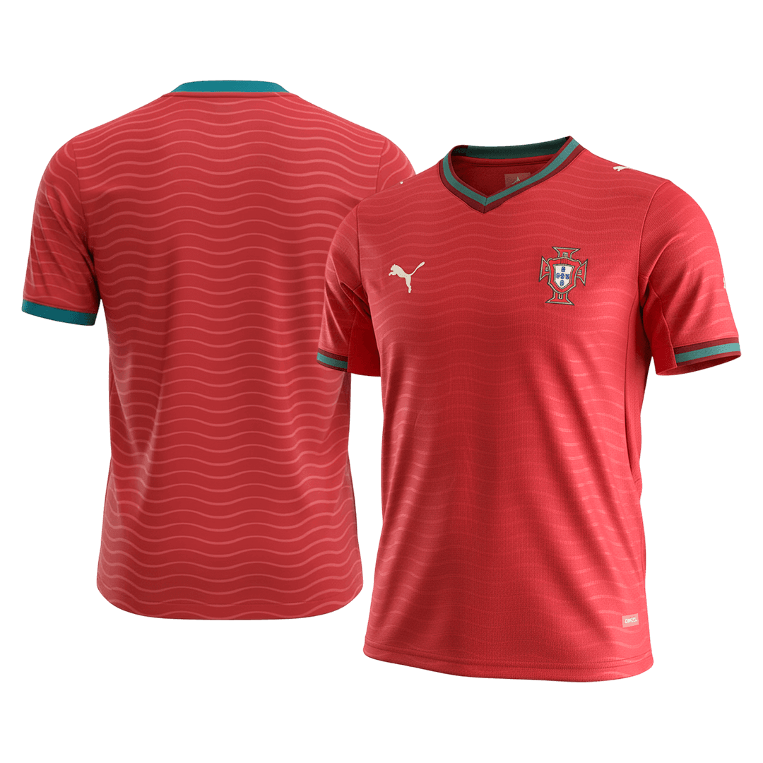 Portugal Thuisshirt WK 2026 Rood Grote Maten