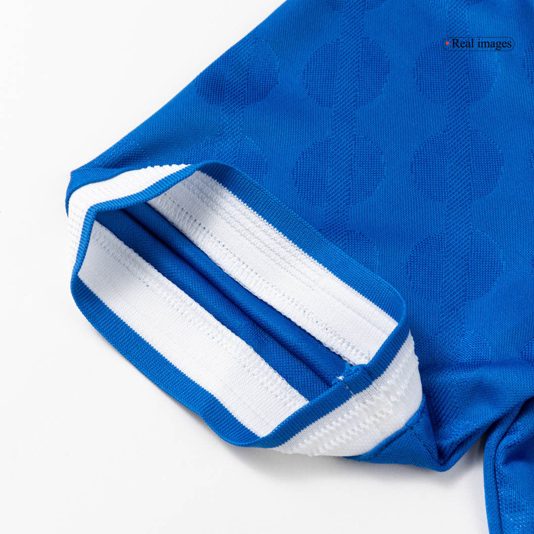 F. MENDY #23 Real Madrid Derde Thuisshirt 2025/26 Blauw Speler