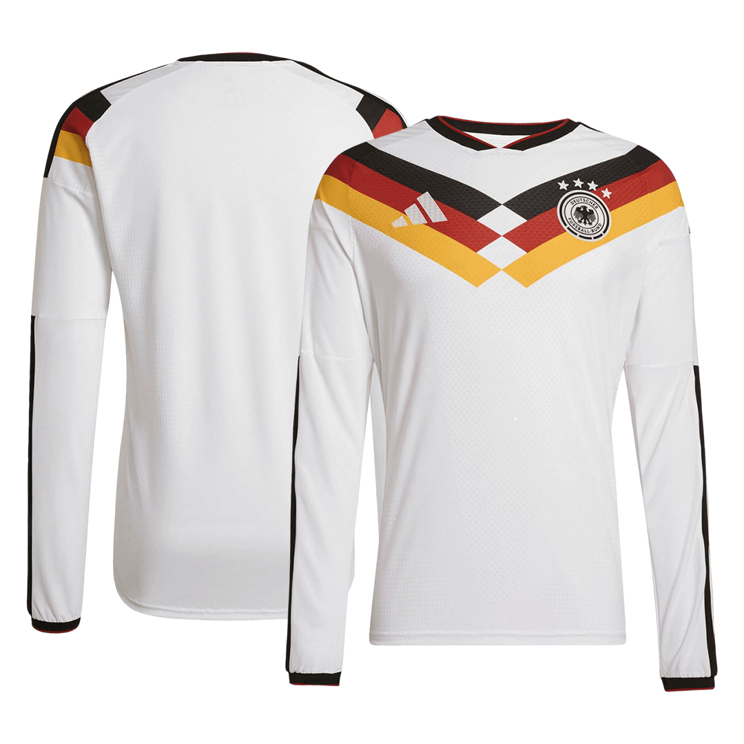 Duitsland Thuisshirt Lange Mouw - WK 2026 Wit