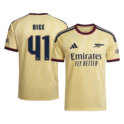 RICE #41 Arsenal Third Maillot 2026/27 Jaune Joueur - UCL