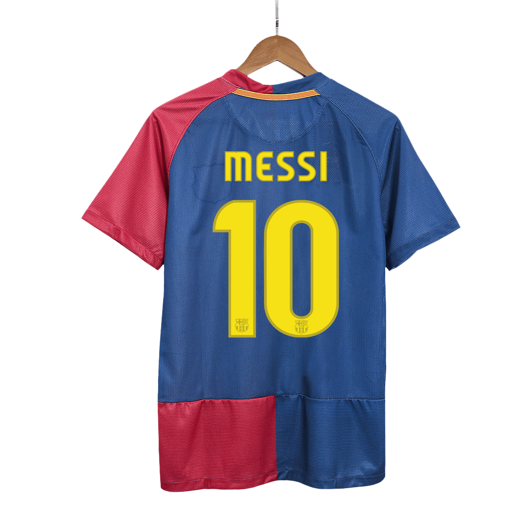 Retro MESSI #30 Barcelona Thuis Tenue 2008/09 - UCL