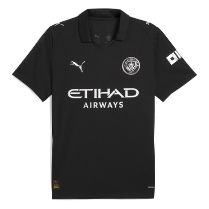 RODRIGO #16 Manchester City Uitshirt 2025/26 Zwart