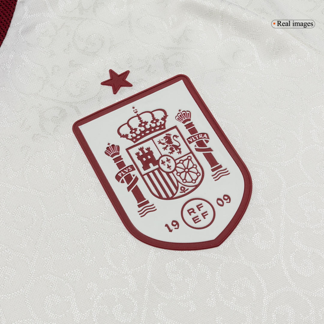 PEDRI #20 Espagne Extérieur Maillot - Coupe du Monde 2026 Blanc Joueur