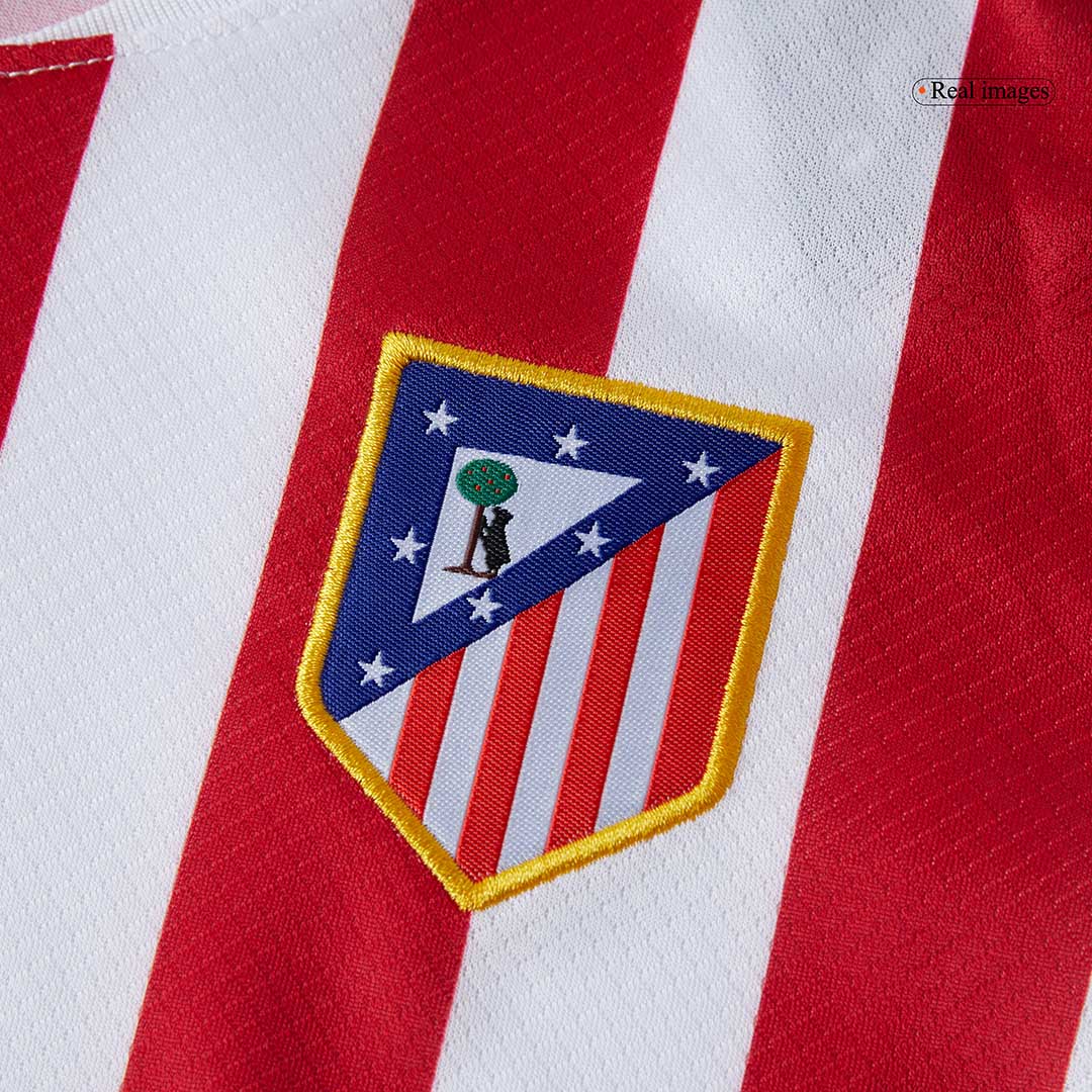 Atlético Thuisshirt Tenue 2025/26 Kinderen Rood&Wit