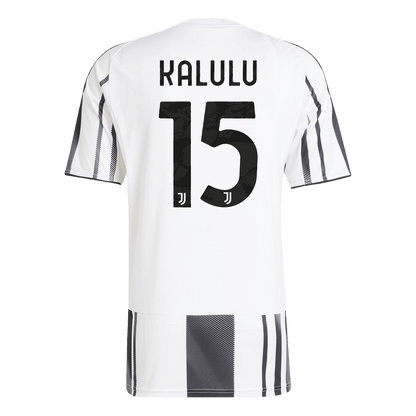 KALULU #15 Juventus Thuisshirt 2025/26 Zwart&Wit