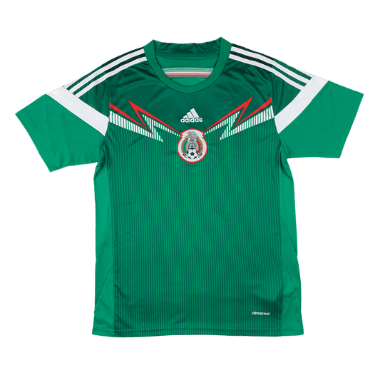 Retro Mexico Thuisshirt 2014 Groen