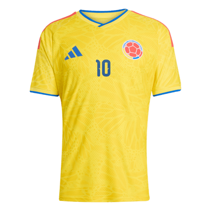 JAMES #10 Colombia Thuis tenue WK 2026 Geel Speler