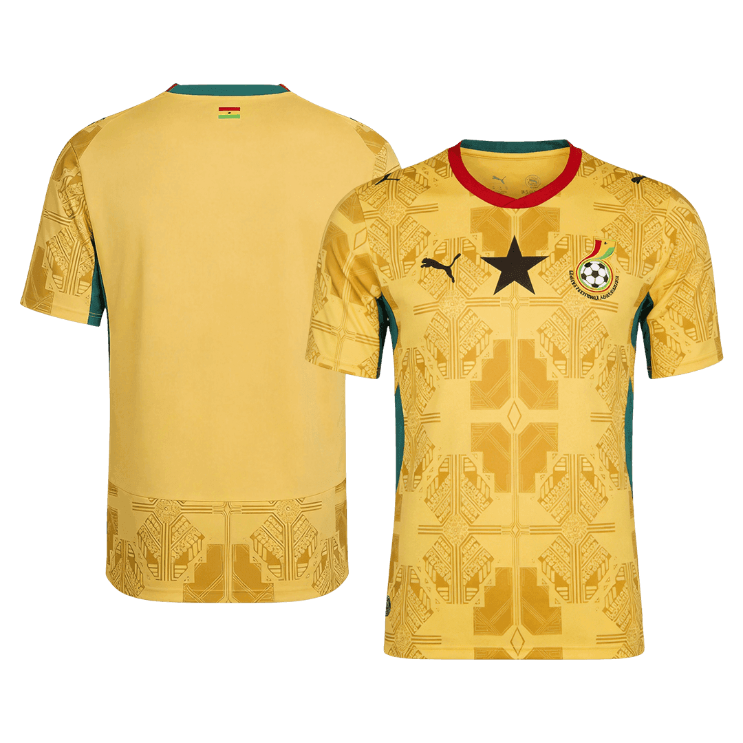 Ghana Uitshirt - WK 2026 Geel