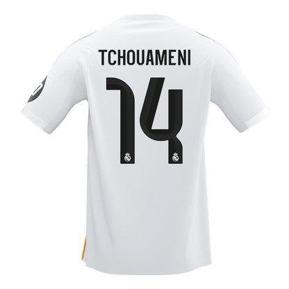 TCHOUAMENI #14 Real Madrid Thuisshirt 2025/26 Wit - Super