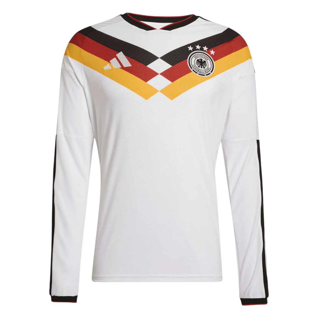 Duitsland Thuisshirt Lange Mouwen - Wereldbeker 2026 Wit