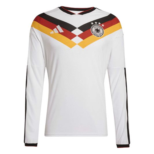 Duitsland Thuis Shirt Lange Mouwen - WK 2026 Wit Grote Maat