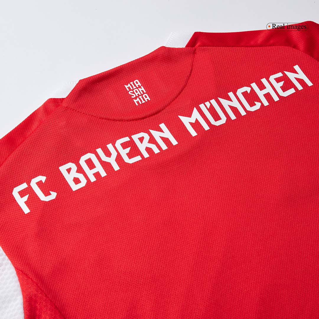 UPAMECANO #2 München Thuisshirt 2025/26 Rood Speler