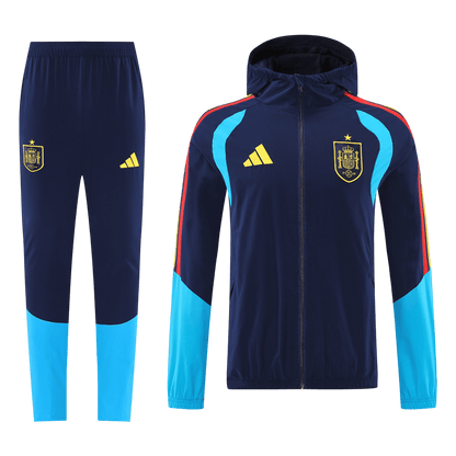 Spanje Sweatshirttenue 2026 Blauw&Zwart