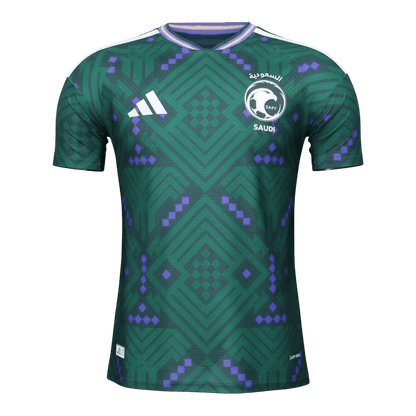 Saoedi-Arabië Thuisshirt - Wereldkampioenschap 2026 Groene Speler
