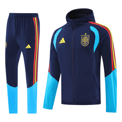 Spanje Sweatshirttenue 2026 Blauw&Zwart
