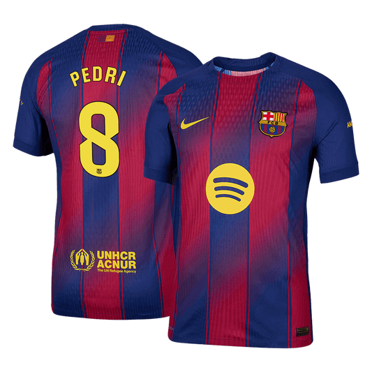 PEDRI #8 Barcelona Thuisshirt 2025/26 Authentiek