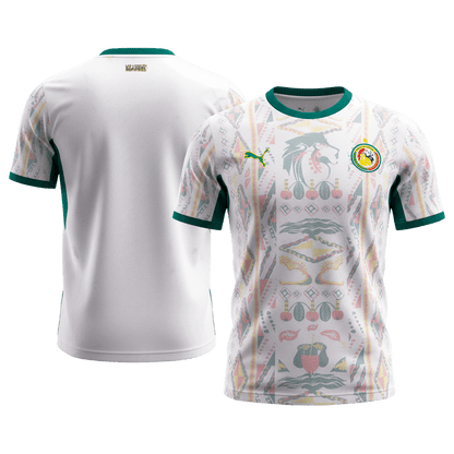 Senegal Thuisshirt Wereldbeker 2026 Wit Grote Maat