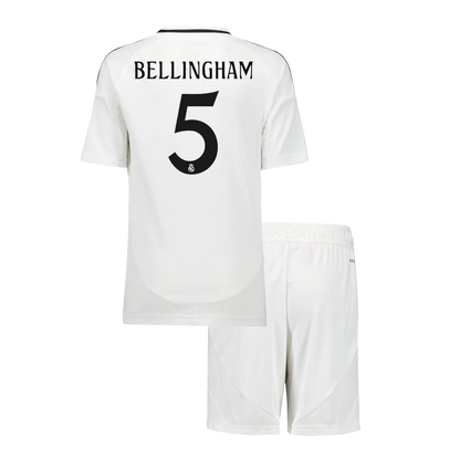 BELLINGHAM #5 Real Madrid Thuisshirt Kit 2024/25 Junior