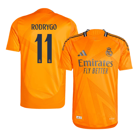 RODRYGO #11 Real Madrid Uitshirt 2024/25 Authentiek
