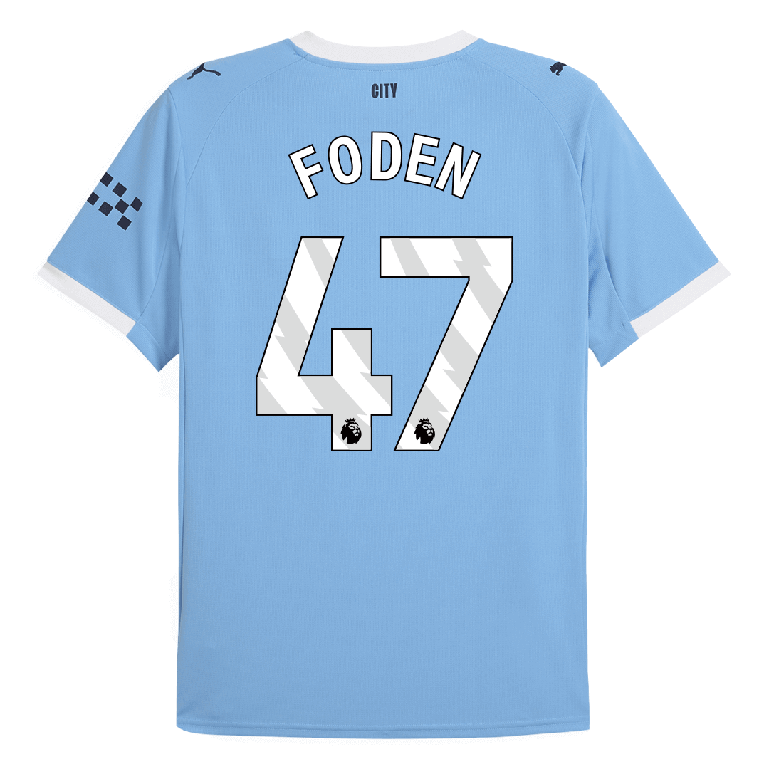 FODEN #47 Manchester City Thuis Thuisshirt 2025/26