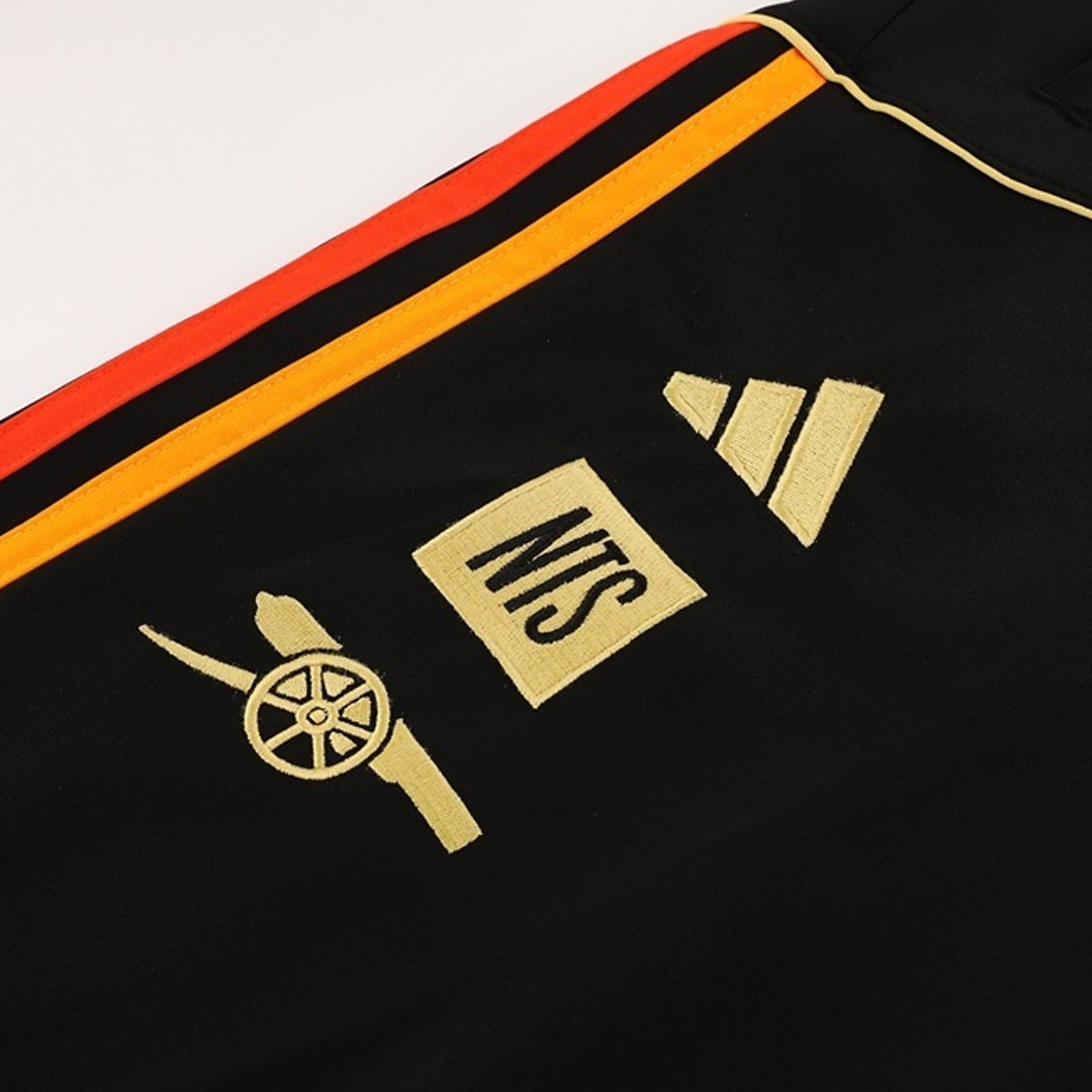 Arsenal Voetbaljack Kit 2025/26 Zwart
