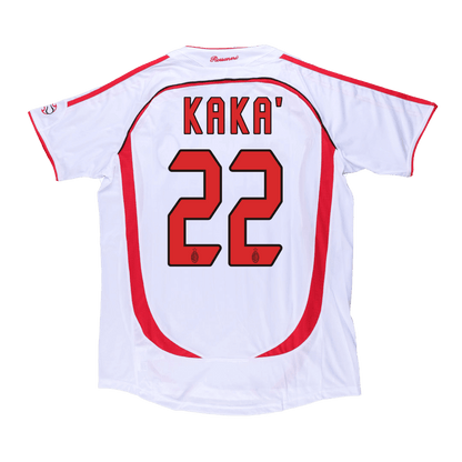 Retro KAKA' #22 Milan AC Extérieur Maillot 2006/07 - UCL
