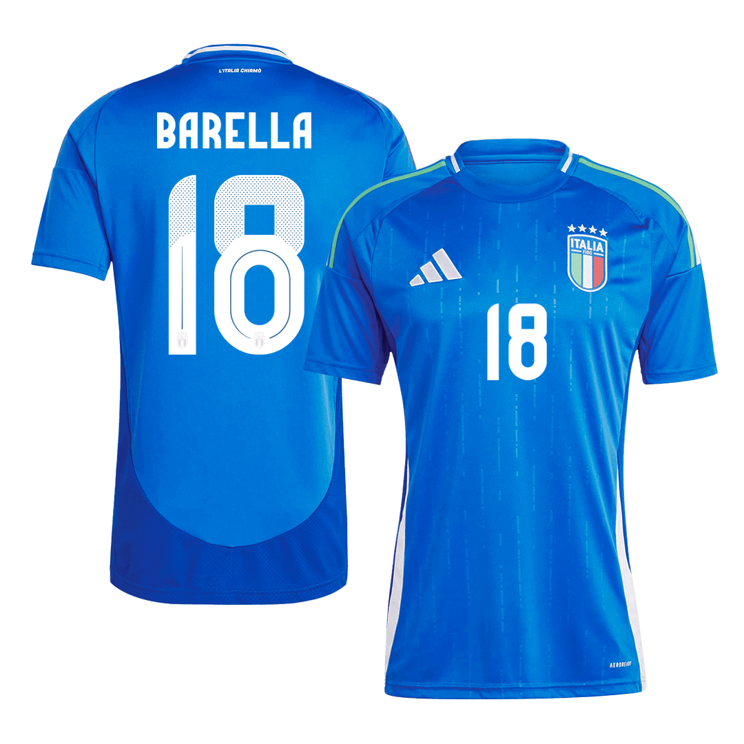 BARELLA #18 Italië Thuis Shirt 2024