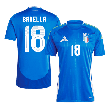 BARELLA #18 Italië Thuis Shirt 2024