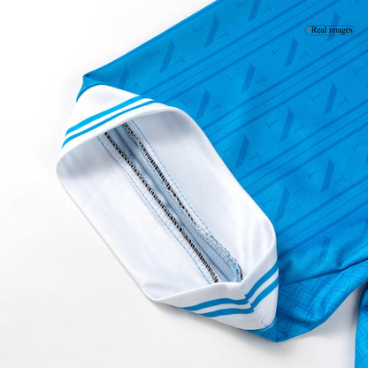 DE BRUYNE #11 Napoli Thuis Shirt 2025/26 Blauw