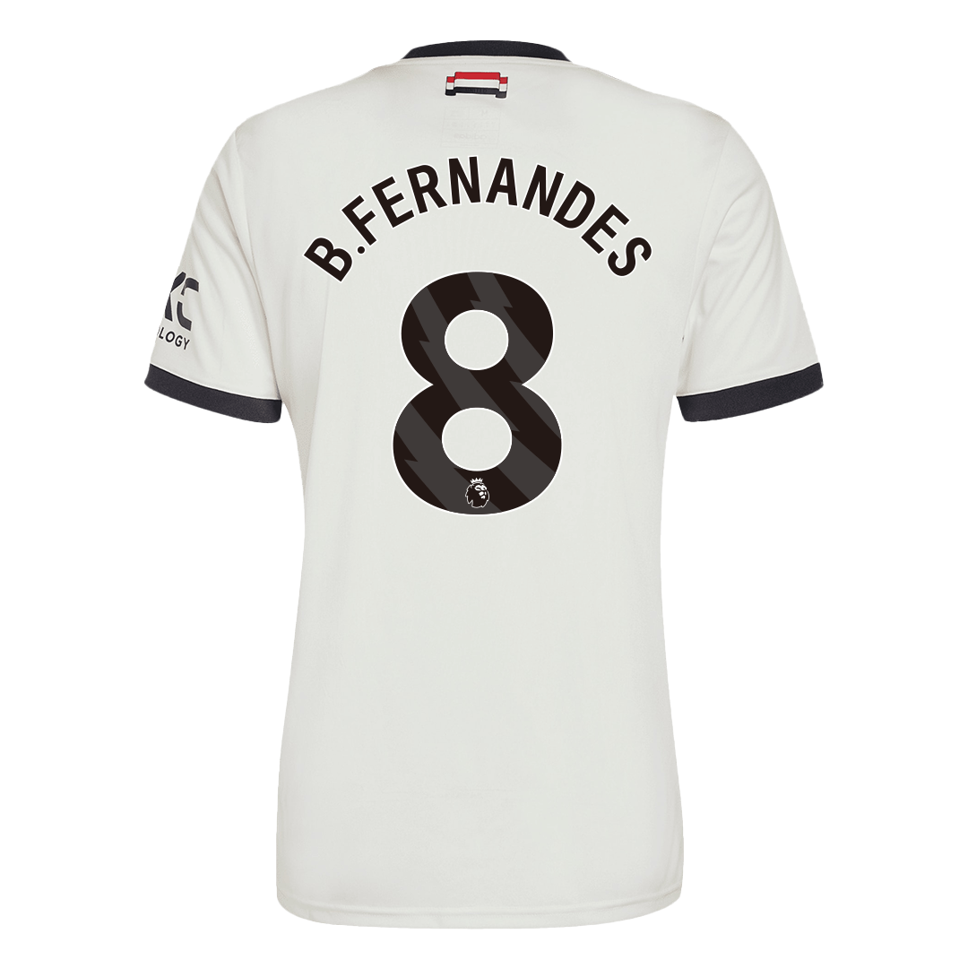 B.FERNANDES #8 Manchester United Third Maillot 2024/25 - Super - Mon Maillot Foot Store