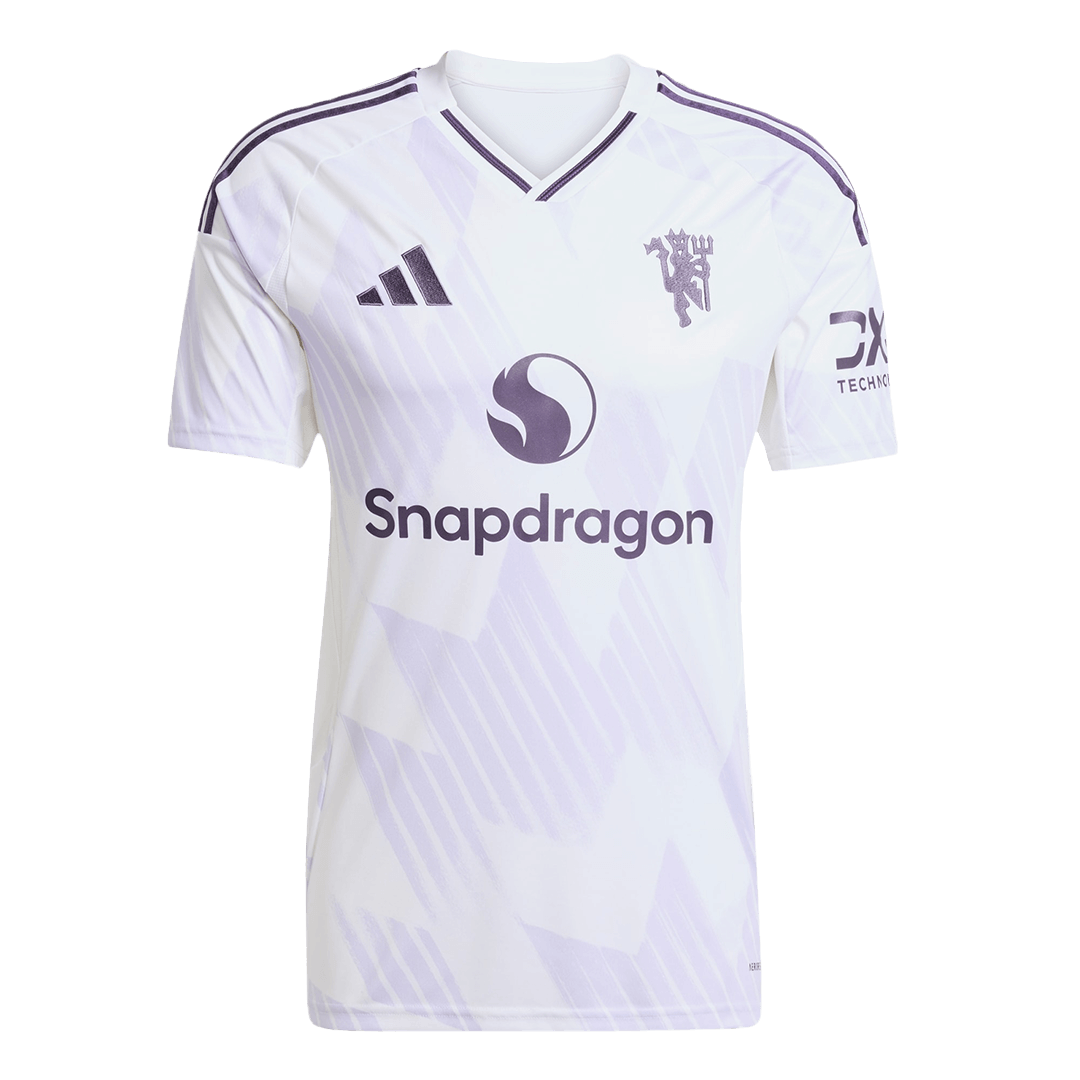 B.FERNANDES #8 Manchester United Uit Thuisshirt 2025/26 Grote Maten