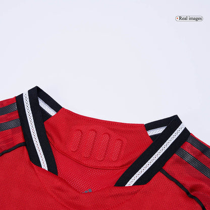B.FERNANDES #8 Manchester United Thuisshirt 2025/26 Authentiek