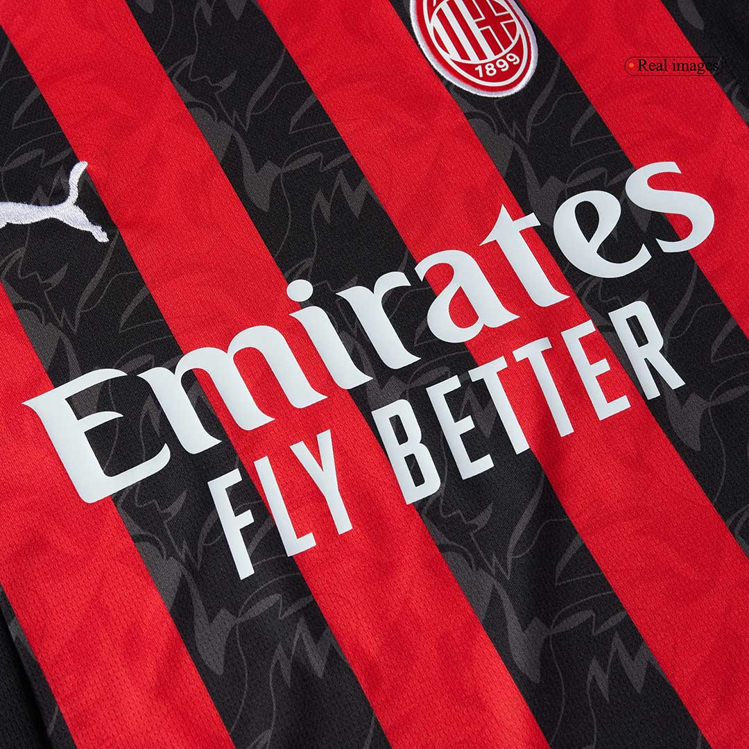 AC Milan Thuistenue Kit 2025/26 Rood&Zwart