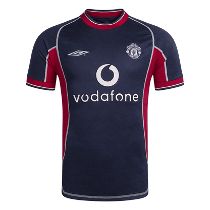 Retro Manchester United Derde Shirt 2000/01 Marineblauw