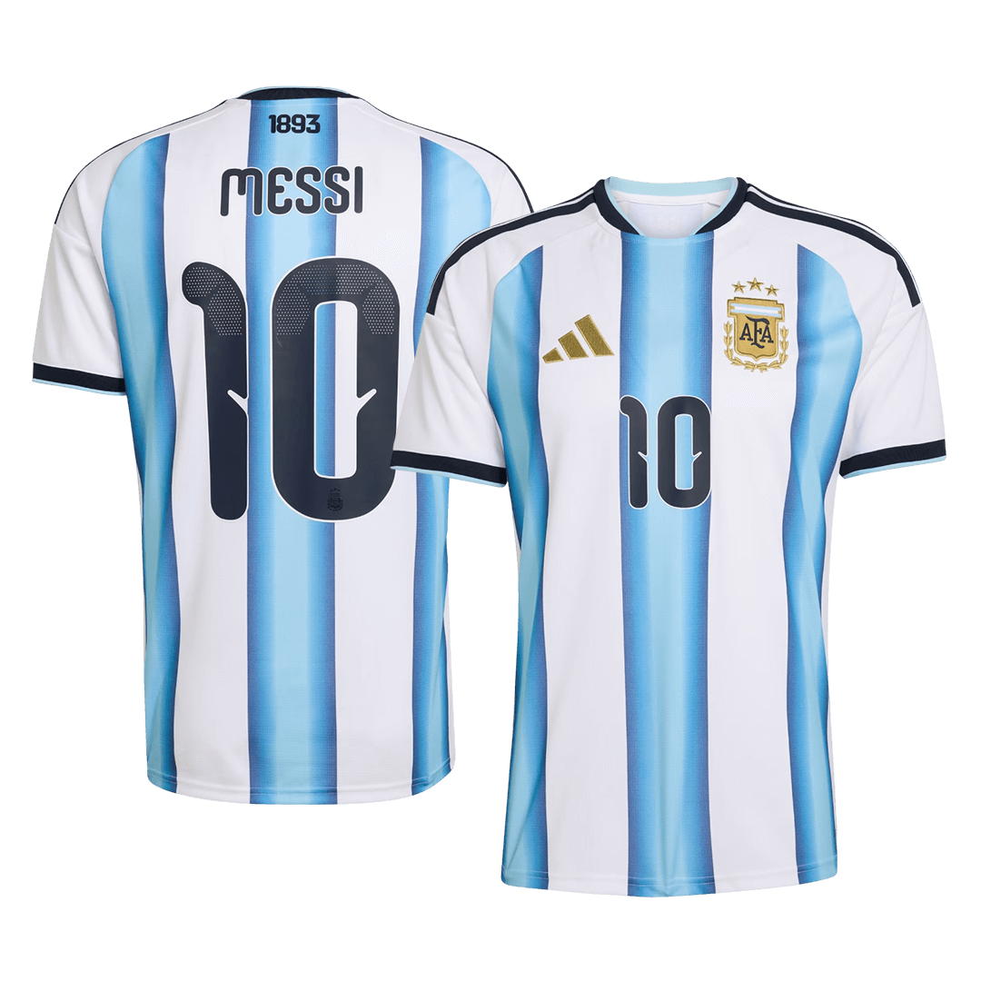 MESSI #10 Argentinië Thuis Shirt Wereldbeker 2026 Blauw&Wit