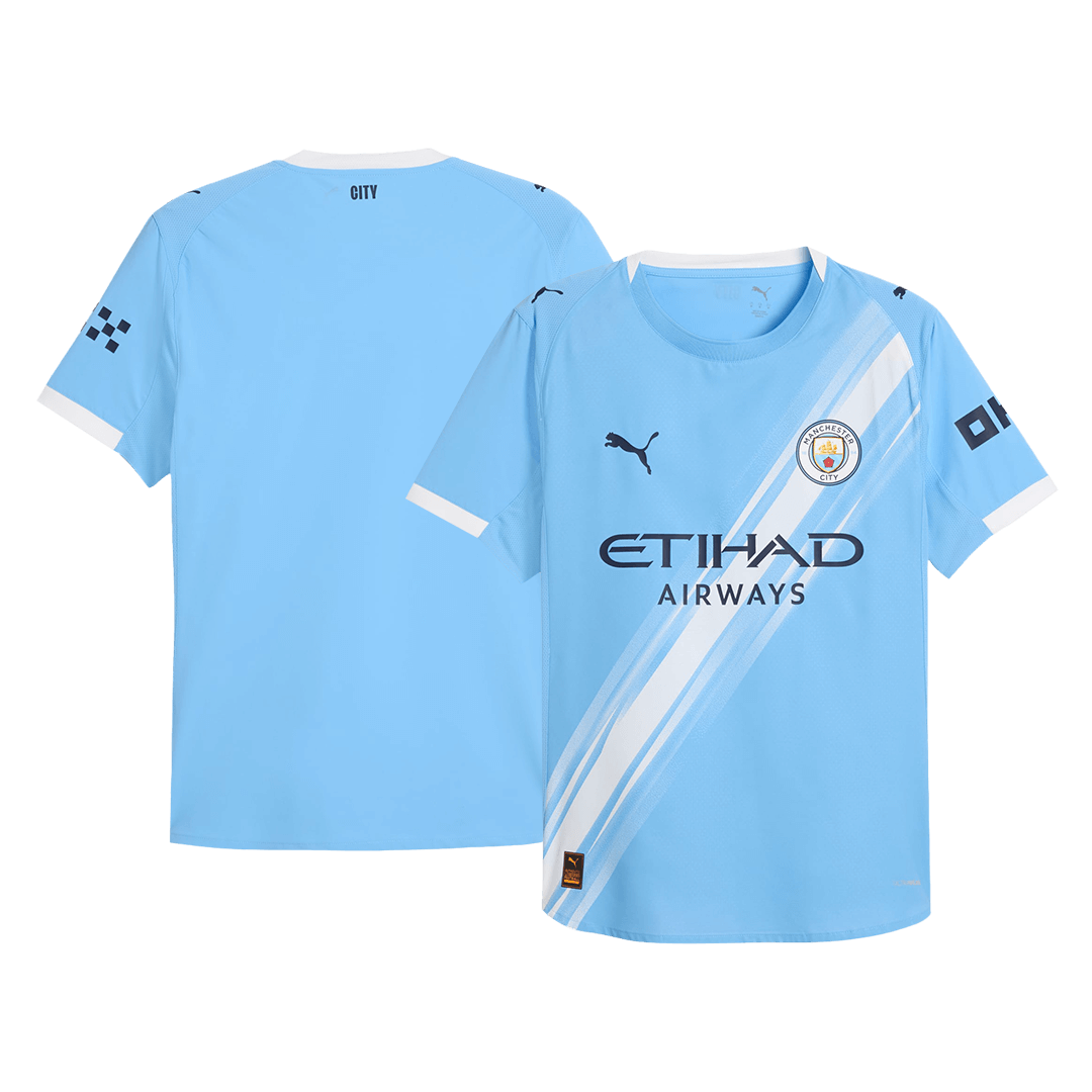 Manchester City Thuisshirt 2025/26 Authentiek