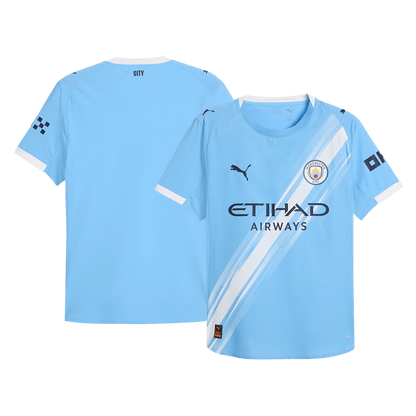 Manchester City Thuisshirt 2025/26 Authentiek